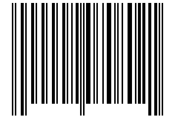 Number 2070802 Barcode