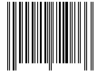Number 20710866 Barcode