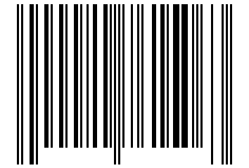 Number 20761506 Barcode