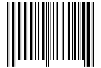 Number 20766005 Barcode