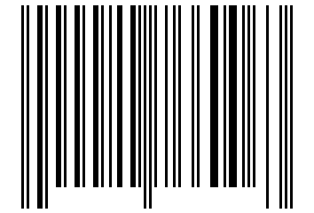 Number 20766006 Barcode