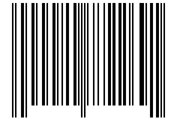 Number 20772269 Barcode