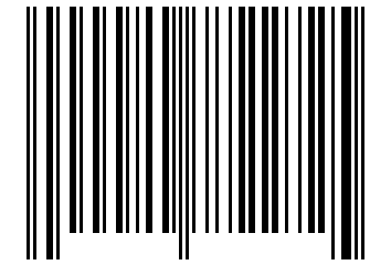 Number 20772272 Barcode