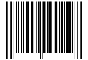 Number 2094252 Barcode