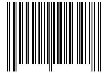 Number 2105347 Barcode