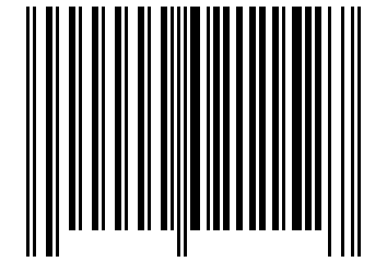 Number 21152 Barcode