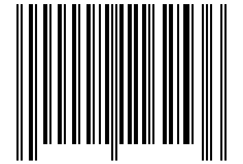 Number 2116253 Barcode