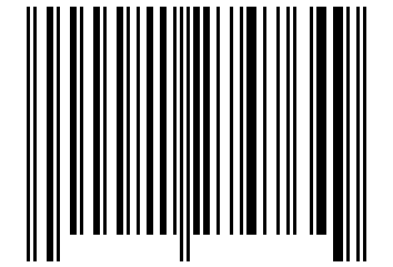 Number 21274764 Barcode