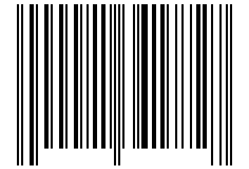 Number 21341772 Barcode