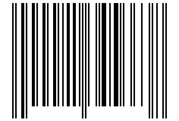 Number 21345663 Barcode