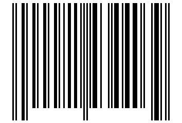 Number 21434403 Barcode