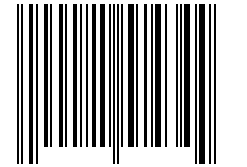 Number 21574344 Barcode