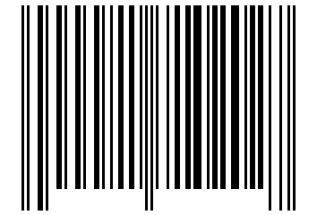 Number 21710202 Barcode