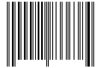 Number 21833638 Barcode
