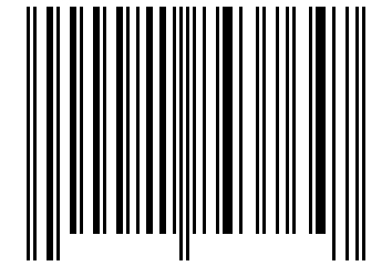 Number 21843764 Barcode