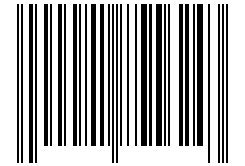 Number 21855624 Barcode