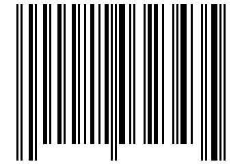 Number 22032343 Barcode
