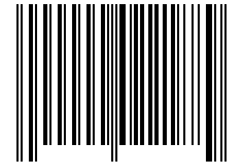 Number 22188 Barcode
