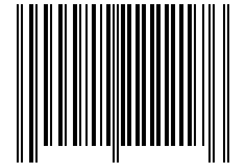 Number 22222217 Barcode