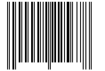 Number 2225678 Barcode
