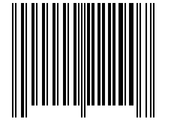 Number 222907 Barcode