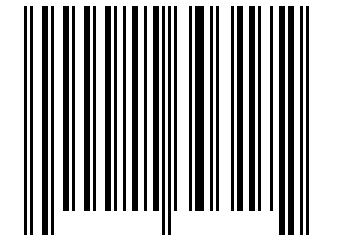 Number 22303172 Barcode
