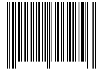 Number 22303179 Barcode