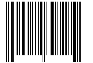 Number 22307170 Barcode