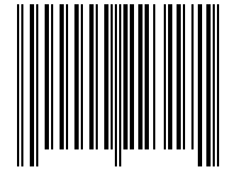 Number 223171 Barcode