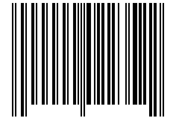 Number 22352 Barcode