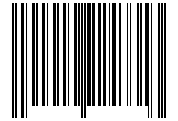 Number 224335 Barcode