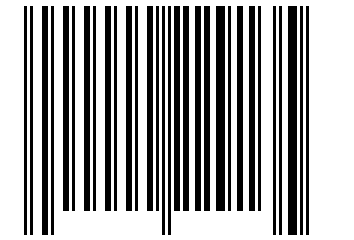 Number 229135 Barcode