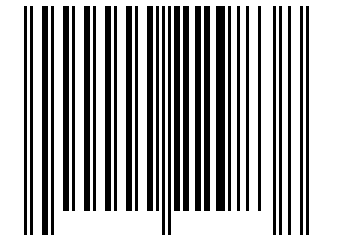 Number 229838 Barcode