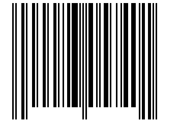 Number 23057401 Barcode