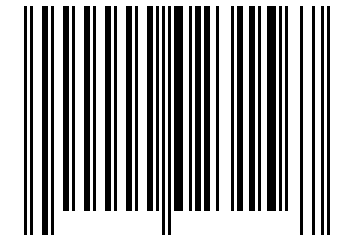 Number 23156 Barcode