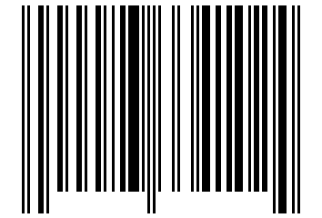 Number 23334102 Barcode