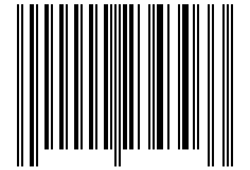 Number 234303 Barcode