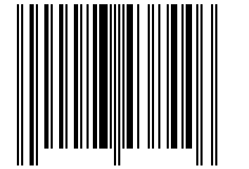 Number 23438446 Barcode