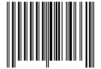 Number 23466 Barcode