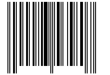 Number 23565807 Barcode