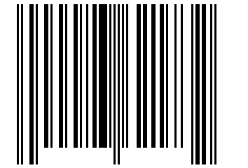 Number 23621732 Barcode