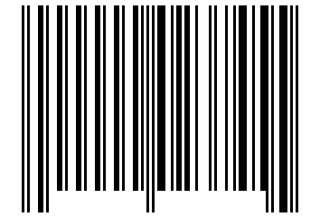Number 23745 Barcode