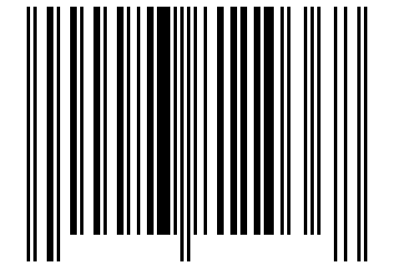 Number 23811036 Barcode