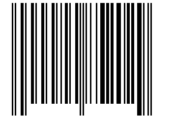 Number 24852029 Barcode