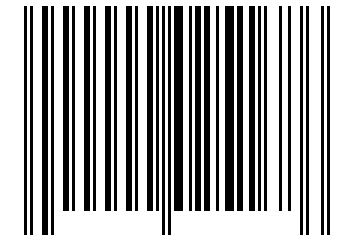 Number 25168 Barcode