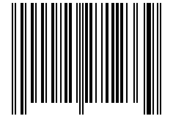 Number 25271233 Barcode
