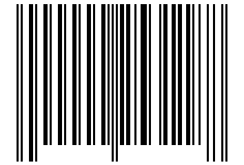 Number 253118 Barcode