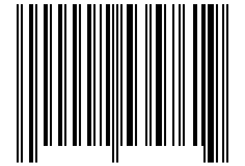 Number 2535761 Barcode