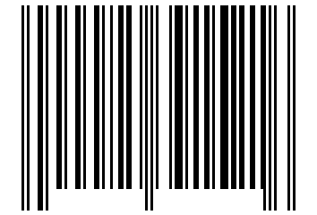 Number 25391521 Barcode