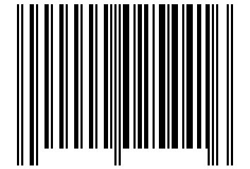 Number 25441 Barcode